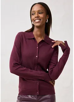 Fijn gebreide trui van een zachte wolmix, bonprix