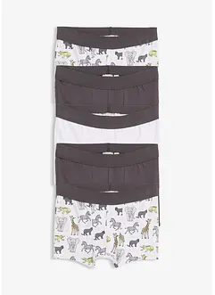 Boxershort met biologisch katoen (set van 5), bonprix