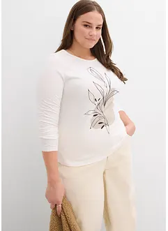 Longsleeve van puur katoen, bonprix
