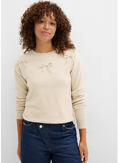 Trui met strikjes, bonprix