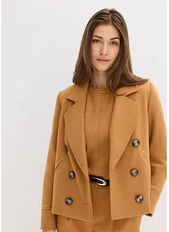 Korte jas in wollook, bonprix