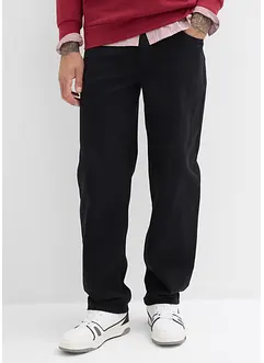 Relaxed fit twillbroek met comfortband, straight, bonprix