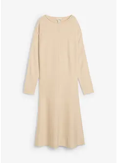Gebreide midi jurk van viscosemix, bonprix