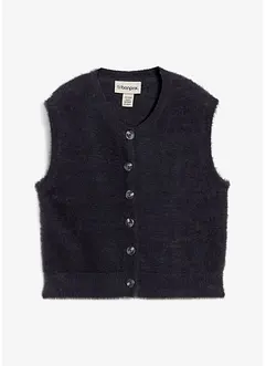 Mouwloos vest van een verengaren-viscosemix, bonprix