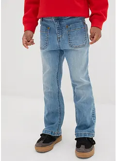 Bootcut meisjes jeans, mid waist, bonprix