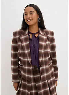 Geruite blazer, bonprix