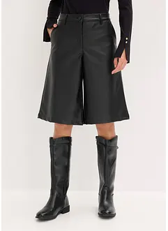 Bermuda van imitatieleer, bonprix