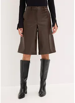 Bermuda van imitatieleer, bonprix