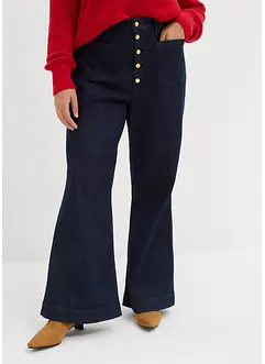Flared jeans, high waist, bonprix