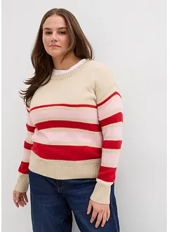 Fijn gebreide trui, bonprix