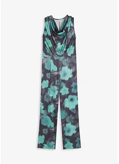 Jumpsuit van soepelvallend satijn, bonprix