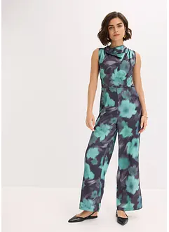 Jumpsuit van soepelvallend satijn, bonprix