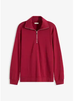 Oversized sweater met ritssluiting, bonprix