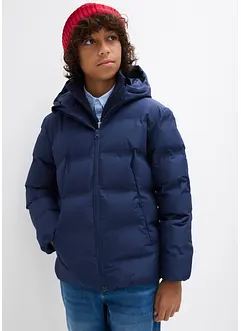 Gewatteerde jas met capuchon, bonprix