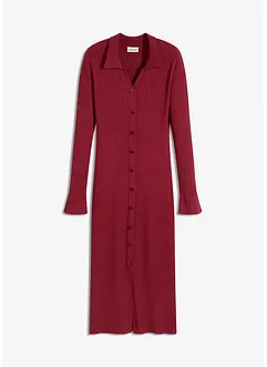 Gebreide jurk in een zachte viscosemix, bonprix