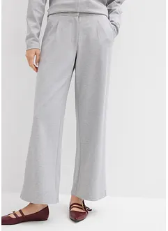 Relax broek met wijde pijpen van viscose-mix, bonprix