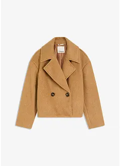 Tussenjas in een wollen look, bonprix