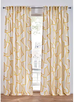 Gordijn met grafisch design (1 set), bonprix
