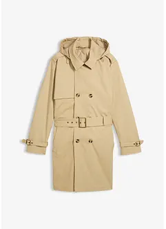 2-in-1 trenchcoat met afneembare capuchon, waterafstotend, bonprix