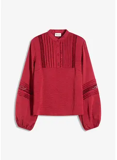 Oversized blouse met versieringen, bonprix