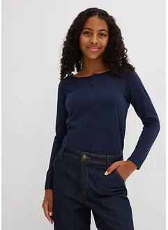 Longsleeve mit biologisch katoen (set van 2), bonprix