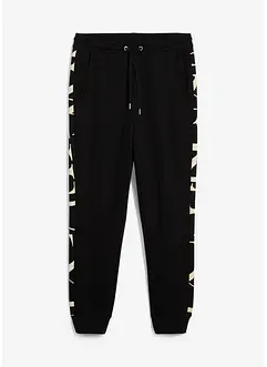 Sweatbroek met inzetstuk, regular fit, bonprix