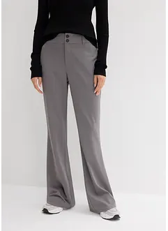 Flared broek met hoge taille, bonprix