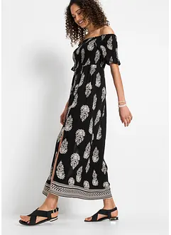 Carmen jurk van soepel viscose, bonprix