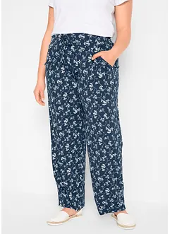 Palazzo broek in een viscosemix, bonprix