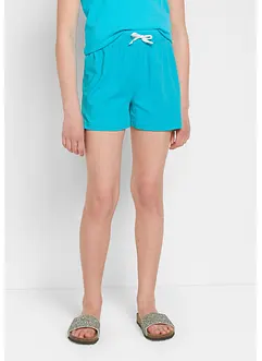 Meisjes short van biologisch katoen (set van 3), bonprix