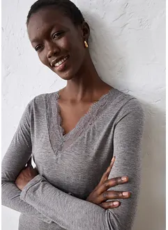 Shirt met wol, bonprix