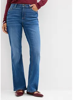 Bootcut jeans mid waist, bonprix