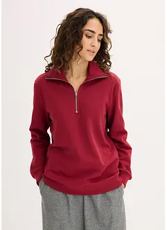 Oversized sweater met ritssluiting, bonprix