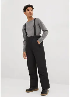 Waterdichte skibroek met bretels, warm gevoerd, bonprix
