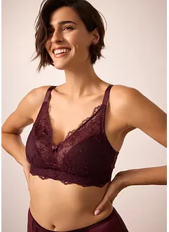 Bralette met borduursel, bonprix