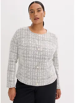 Bouclé vest van katoen, bonprix