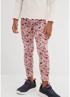 Legging in een elastische katoenmix (set van 2), bonprix