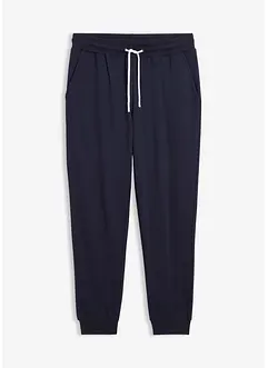 Joggingbroek met geribde boorden aan de onderrand, bonprix