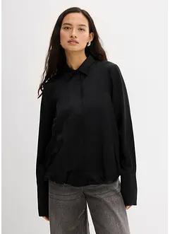 Satijnen blouse in een viscosemix, bonprix