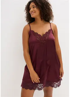 Slipdress met glanseffect, bonprix