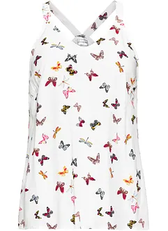 Blousetop van viscose, bonprix