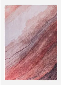 Wasbaar vloerkleed in marmer look, bonprix