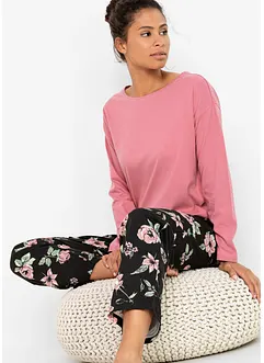 Pyjama van biologisch katoen, bonprix