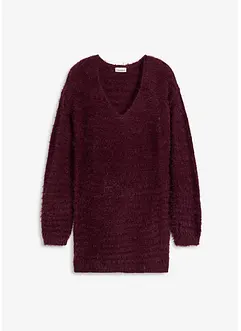 Lange fluffy trui, bonprix