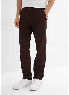 Relaxed fit stretch chino met biologisch katoen, straight, bonprix