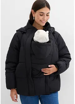 Warme 3-in-1 zwangerschapsjas met draaginzet, waterafstotend, bonprix