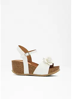 Sandaletten met sleehak, bonprix