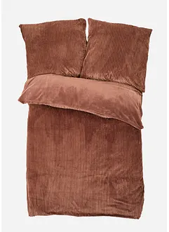 Cashmere Touch dekbedovertrek in corduroy-look, bonprix