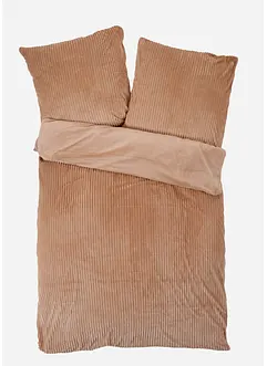 Cashmere Touch dekbedovertrek in corduroy-look, bonprix