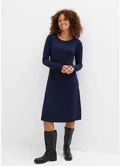 Wijd gebreide jurk, bonprix